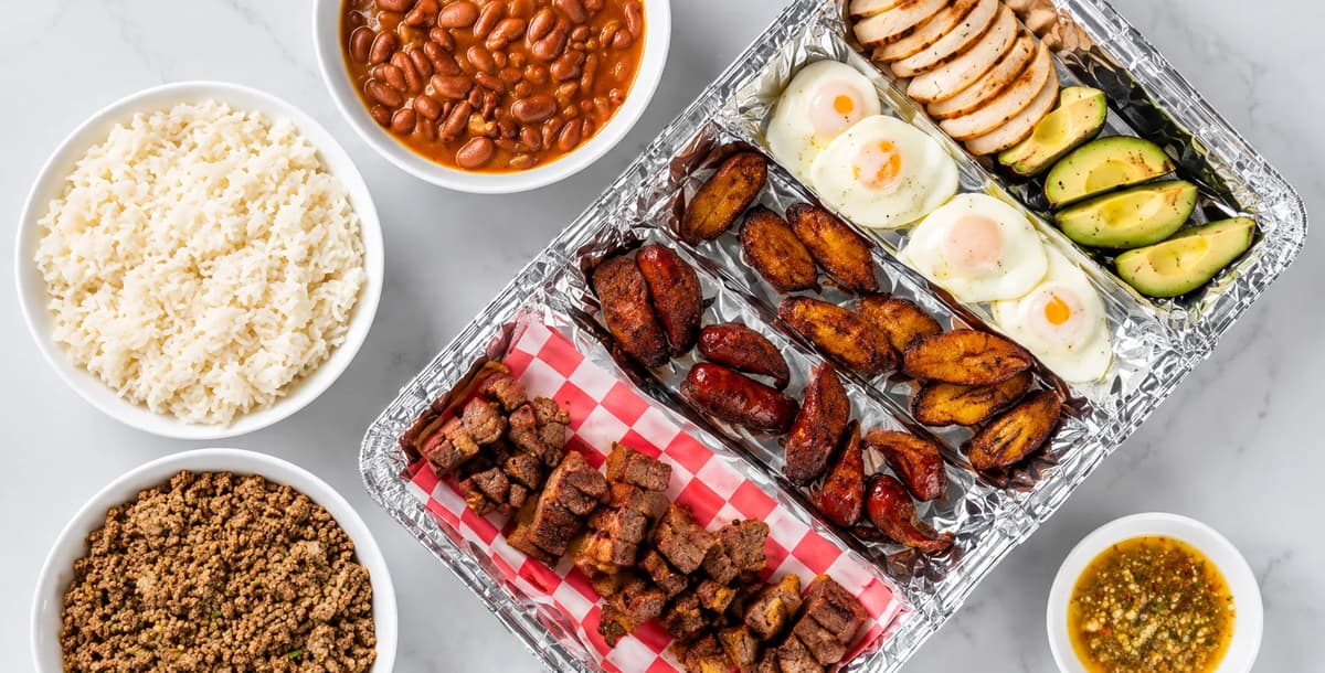 Bandeja Paisa specialty platter